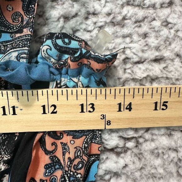 NWOT Haptics by Holly‎ Harp Boutique Women's Paisley Floral Romper Small - Picture 4 of 5